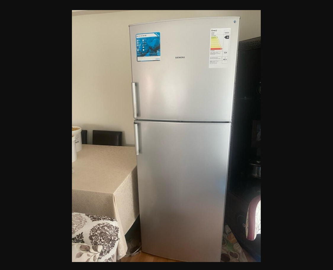 fabrikadan defolu siemens buzdolabı